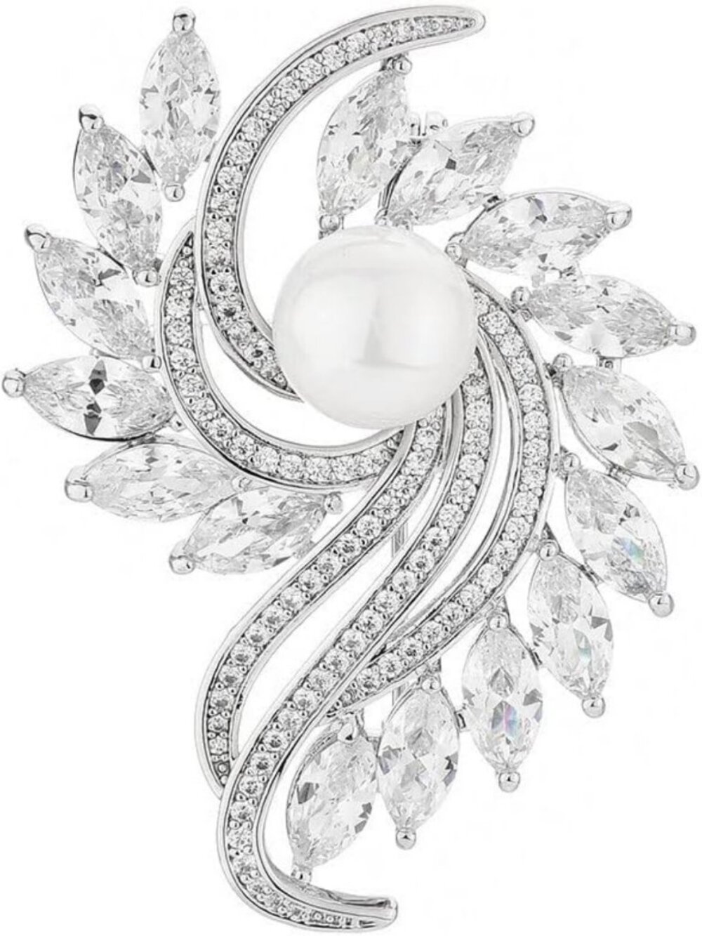 Rhinestone Flower Brooches for Women & Girls | Elegant Lapel & Hat Pins, Gifts